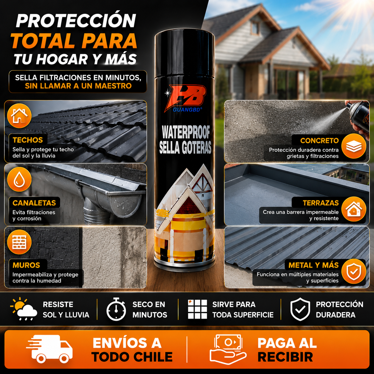 G - SPRAY ANTI GOTERAS ADIOS FILTRACION